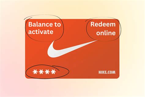 nike gift card pin number